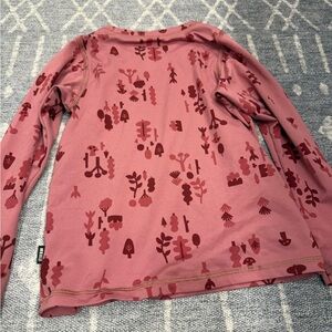 Kids Pink Patterned Matching Set